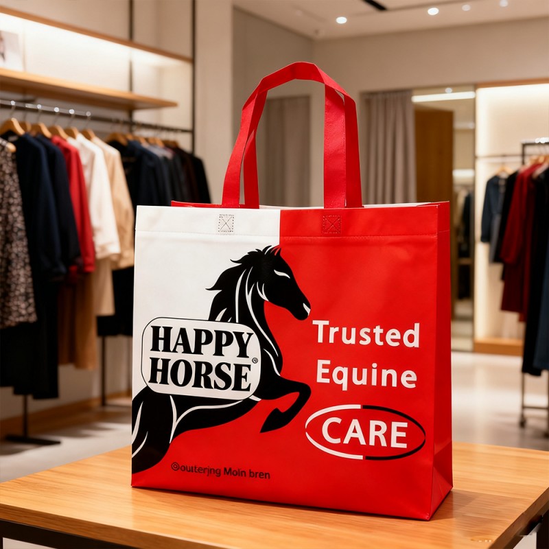 BOPP laminált nem szőtt ajándéktáska