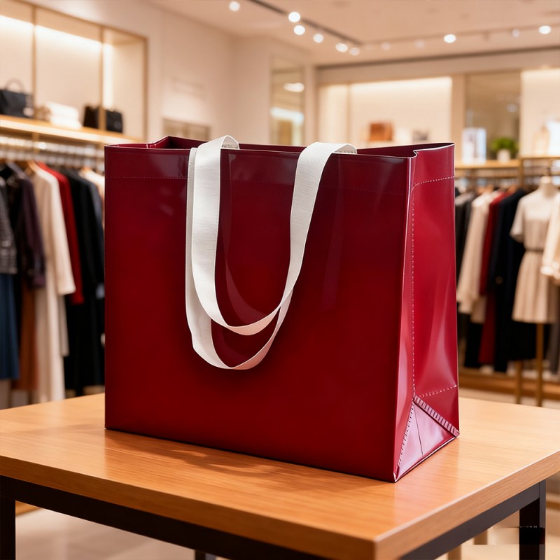 PP laminált nátronpapír elvihető zacskók