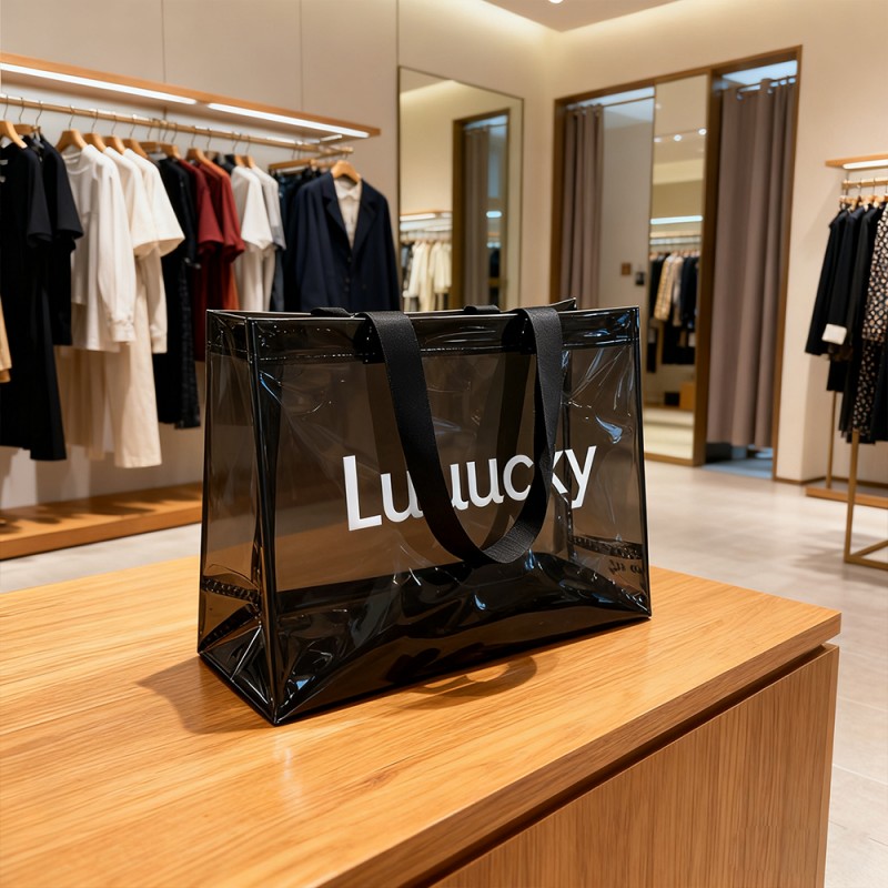 PVC Tote ajándéktáska