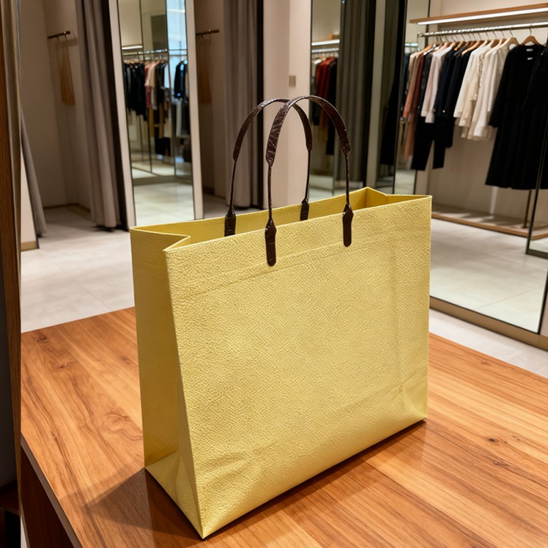 Egyszínű matt könnyű bevásárlótáska