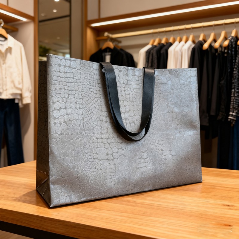 VCM fóliával laminált ajándék táska